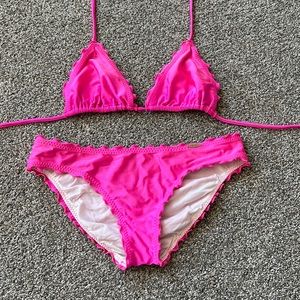 Wavey Scrunch Butt Luli Fama Bikini Medium Large